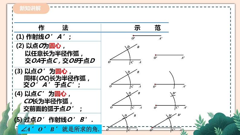 2.4   《用尺规作角》 课件+教案05