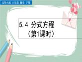 5.4 分式方程（第1课时） 课件