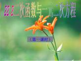 22.2 二次函数与一元二次方程(1和2)课件PPT