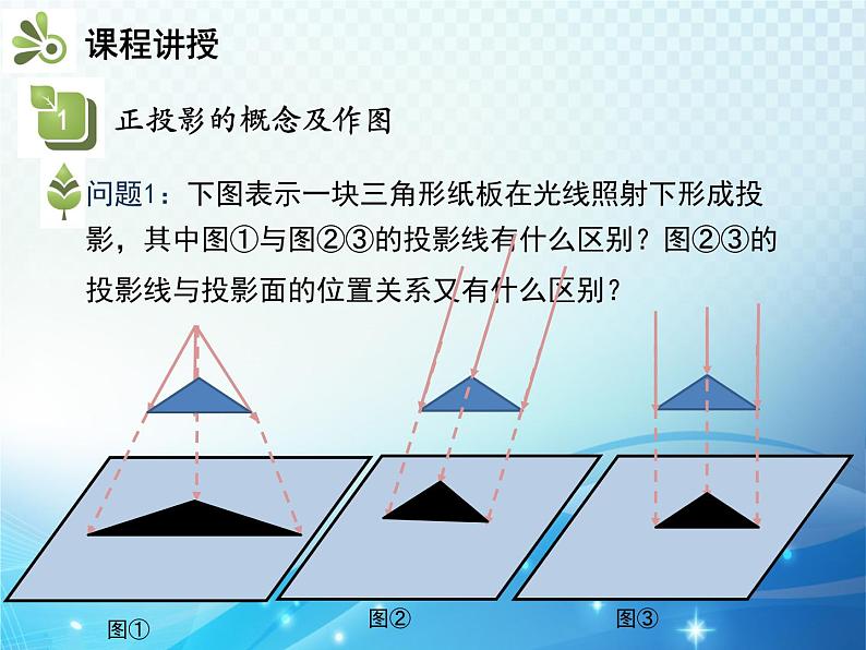 29.1 投影 第2课时正投影 新人教版九年级数学下册教学课件第4页