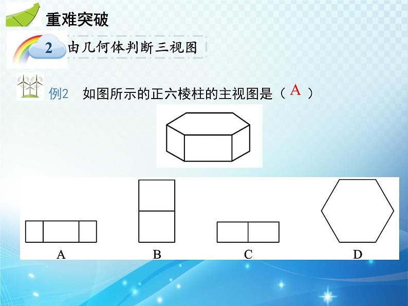 第29章 投影与视图  新人教版九年级数学下册章末复习与小结教学课件第4页