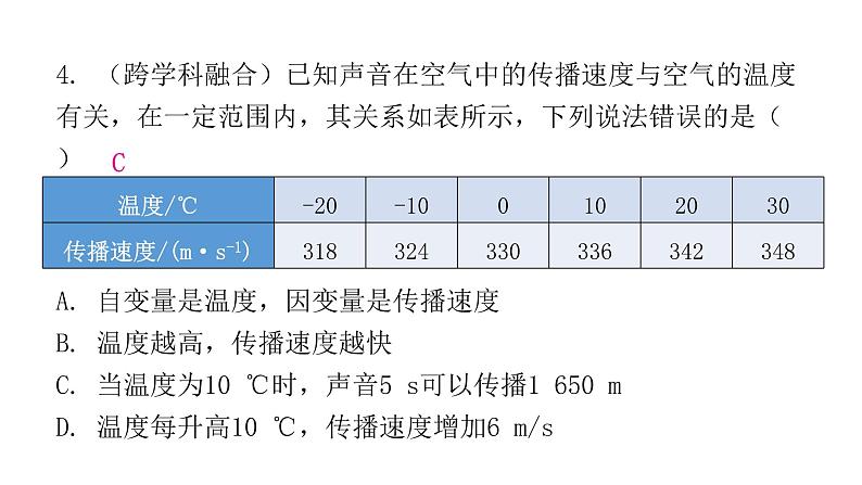 人教版八年级数学下册第22课时变量与函数（一）课件第6页