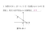 人教版八年级数学下册第29课时一次函数与方程（组）、不等式（一）课件