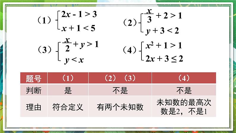 北师版数学八年级下册 2.6.1一元一次不等式组的解法（1） 课件08