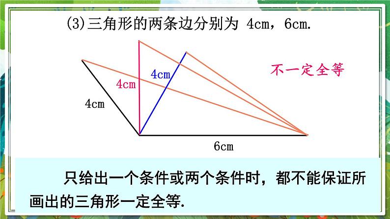 北师版数学七年级下册 4.3.1利用“边边边”判定三角形全等 课件第7页