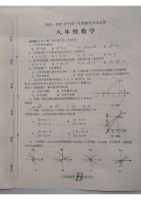 河南省平顶山市宝丰县2022-2023学年八年级上学期1月期末数学试题