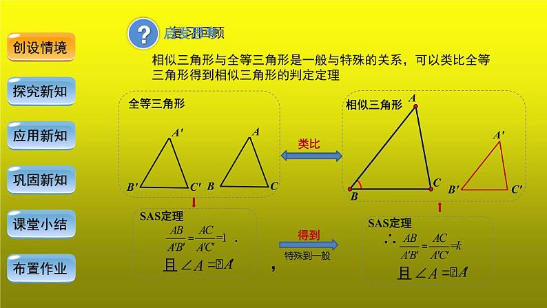 《27.2.1相似三角形的判定—SAS判定定理》创新【教学课件】第4页