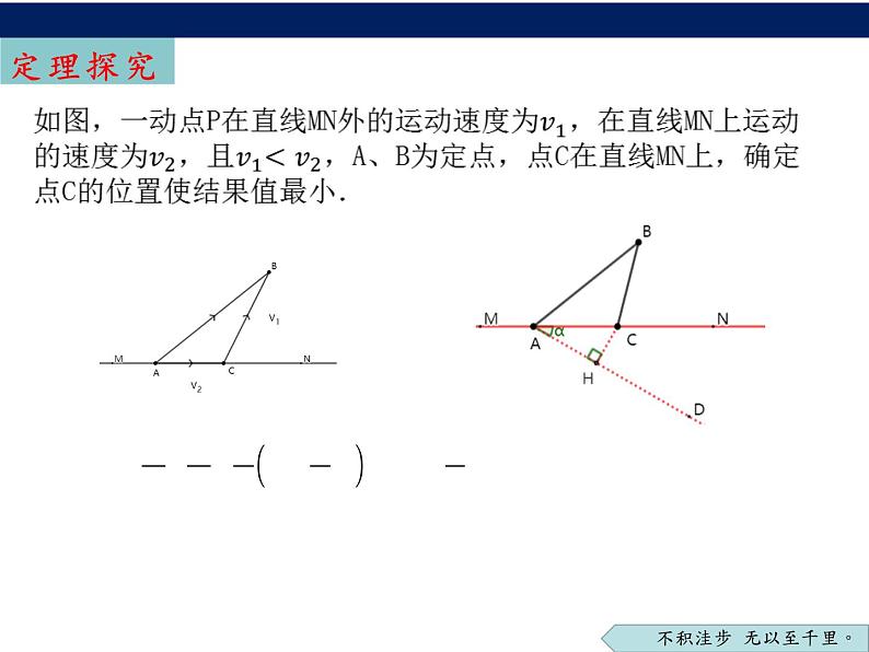 2023年中考数学专题复习：线段最值问题——“胡不归”（课件）04