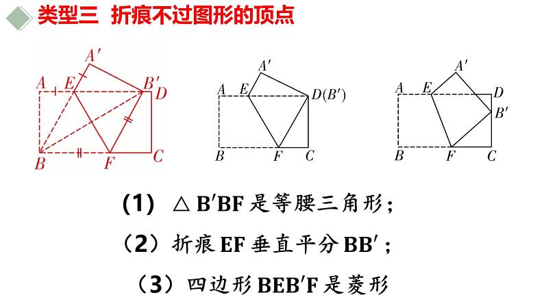 2023年中考数学专题突破---几何图形中的对称折叠  课件05