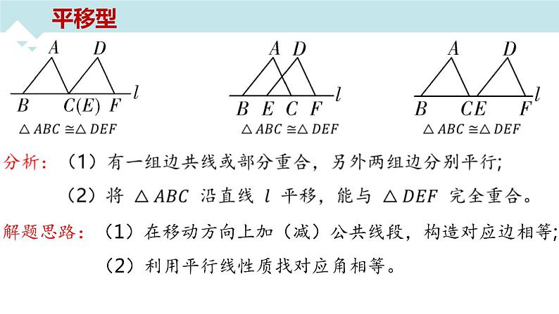 2023年中考数学专题突破---全等三角形中的常考模型  课件04