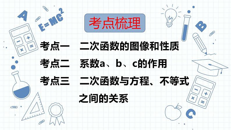 专题11  二次函数 课件2023年九年级人教版数学中考复习第2页