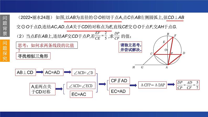 2023年九年级中考数学一轮复习 圆的综合问题 课件第5页