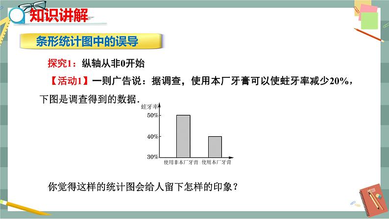 28.3.2 容易误导读者的统计图（课件+教案+练习）04