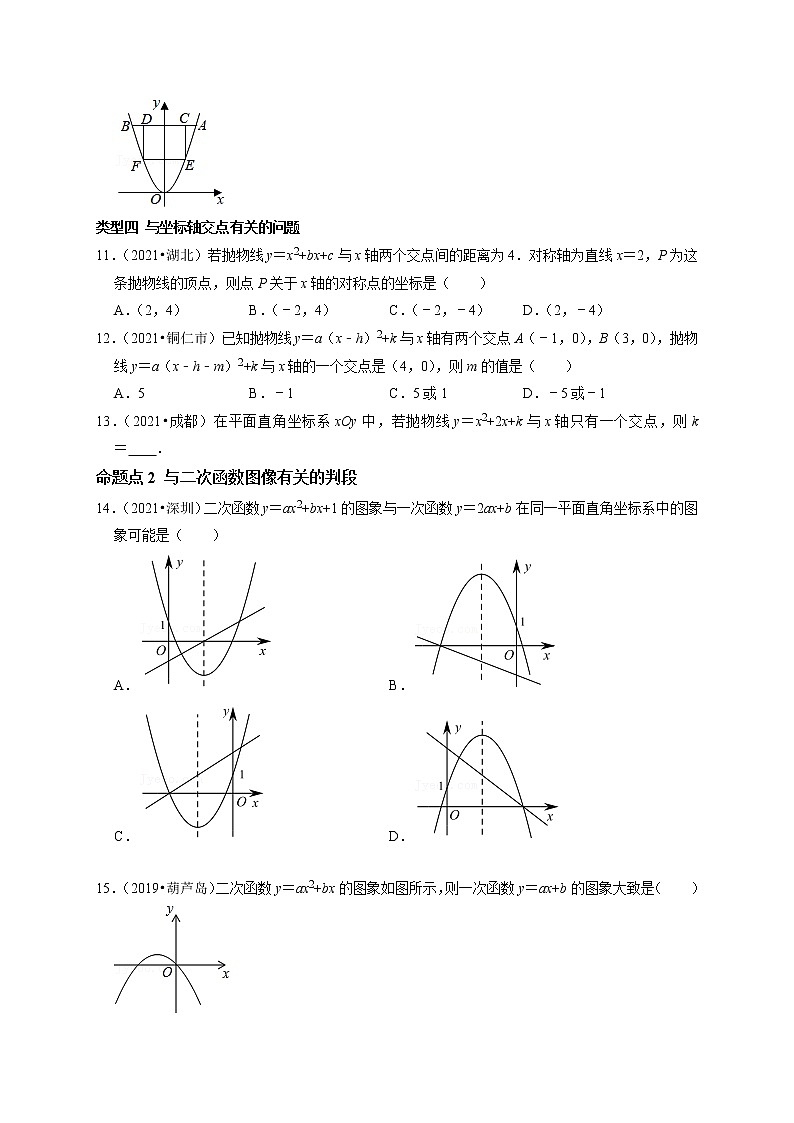 第十一讲 二次函数的图像与性质（原卷版）第2页
