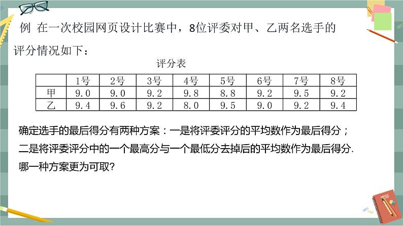 20.2 数据的集中趋势与离散程度 第1课时（课件+教案+练习）07