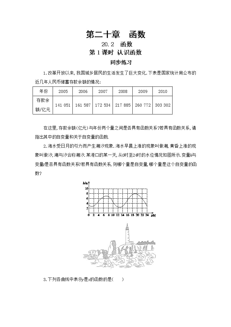 20.2 函数 第1课时（课件+教案+练习）01