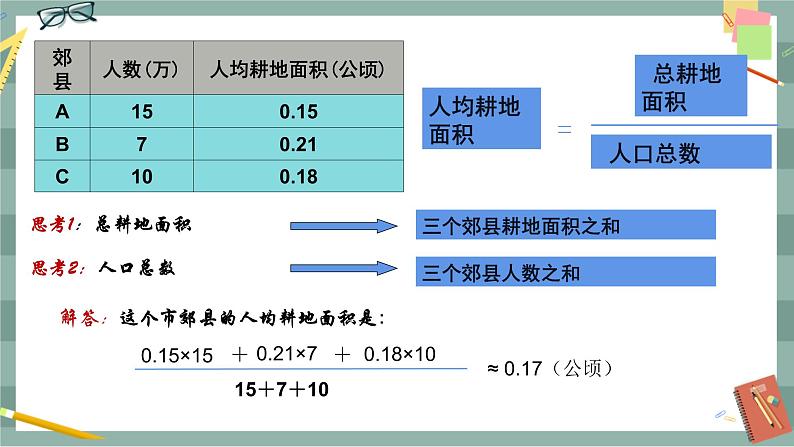 20.1.1 平均数和加权平均数（第1课时）第6页