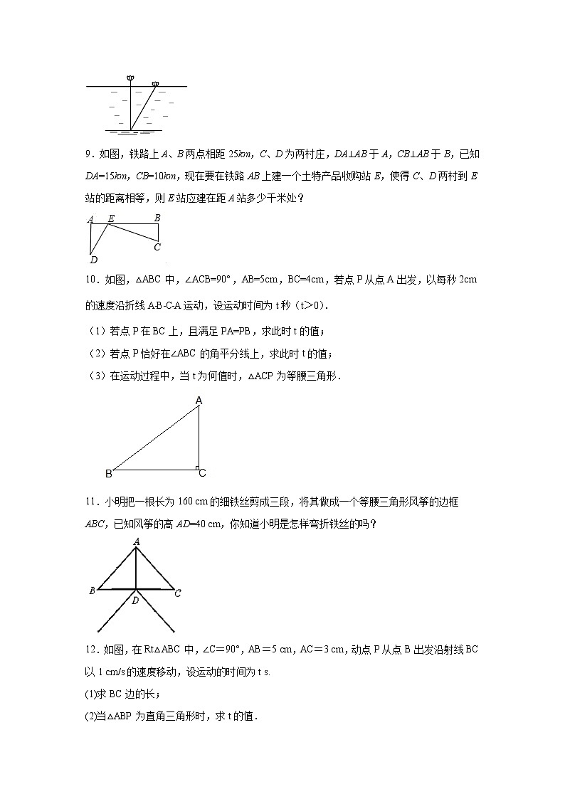 专题1.7 勾股定理与方程思想（专项练习）第3页