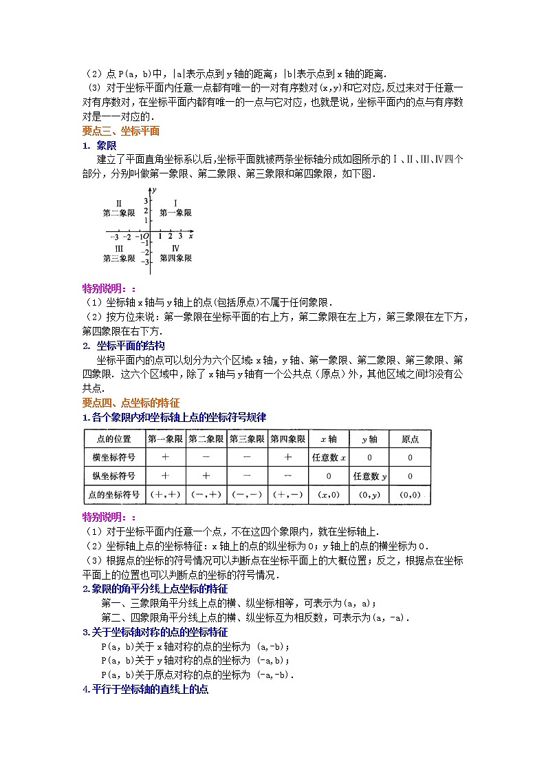 专题3.3 平面直角坐标系（学案讲义）02