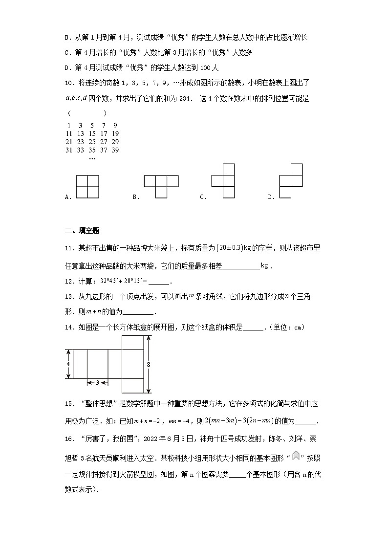 山东省济南市济南外国语学校2022-2023学年七年级上学期期末数学试题03