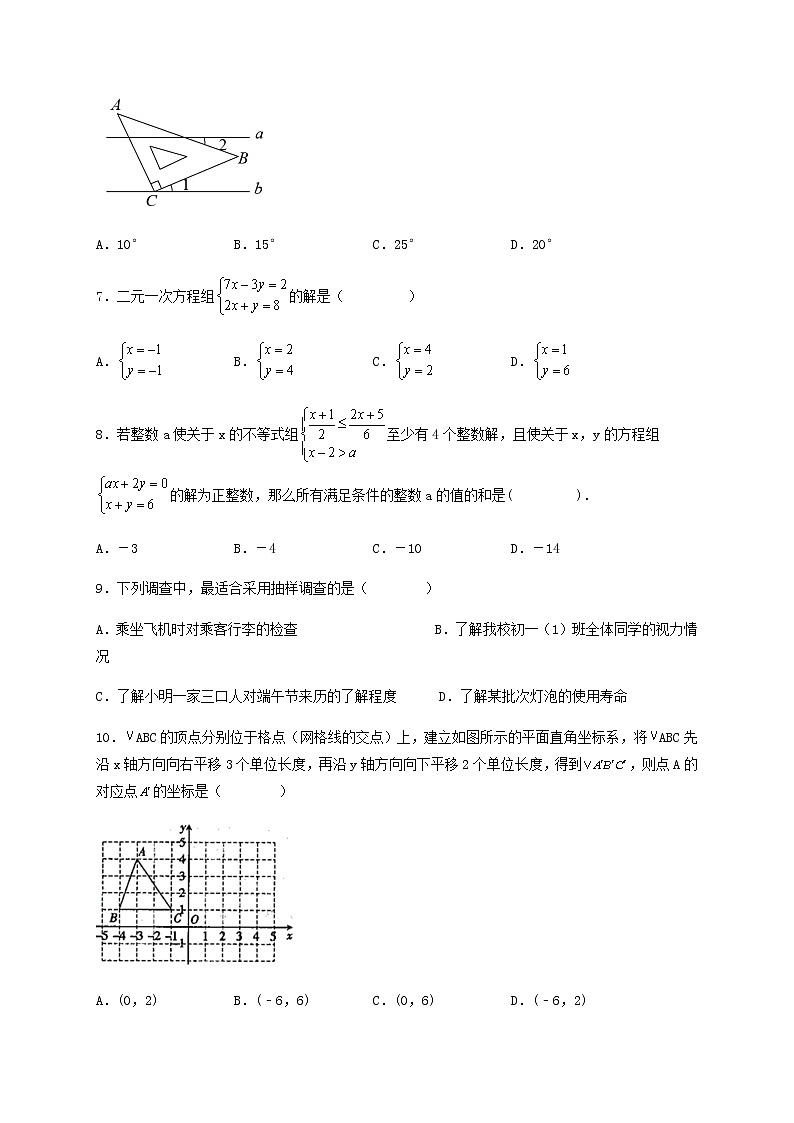 【期末满分直达】高频考点突破卷（轻松拿满分）（原卷版）第2页