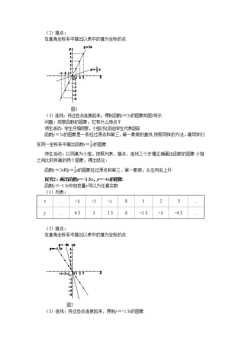 4.3 一次函数的图象 第1课时（课件+教案+练习）02
