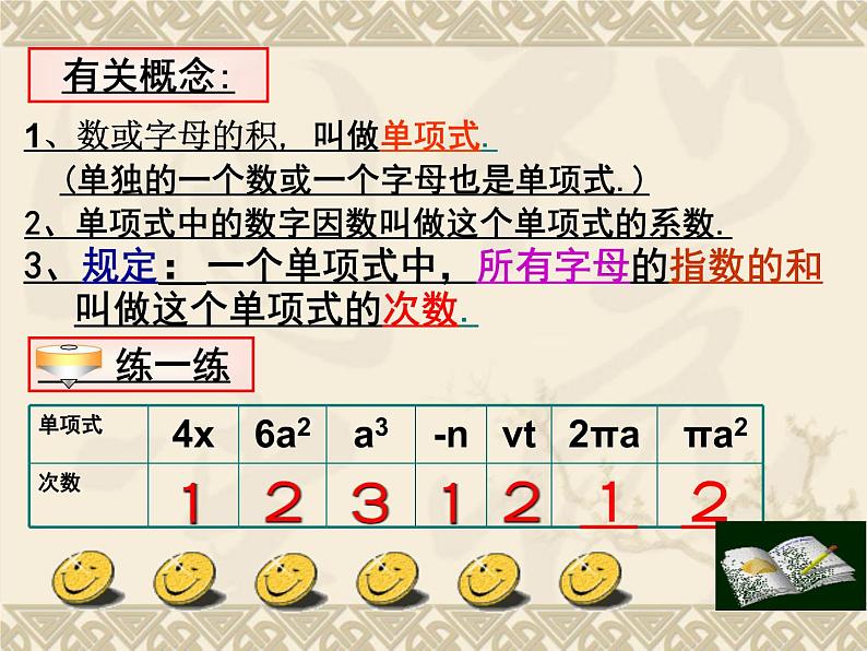 2.1.3多项式课件  2022—2023学年人教版数学七年级上册第2页