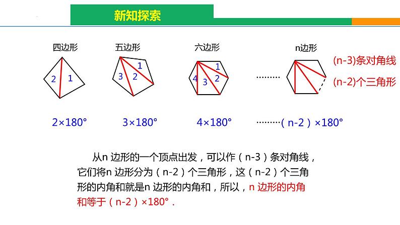 11.3.2多边形的内角和 课件 2022—2023学年人教版数学八年级上册第5页