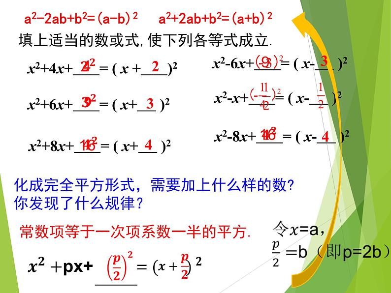 21.2.1 配方法 课件  2022—2023学年人教版数学九年级上册08