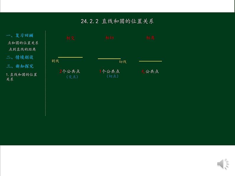 24.2.2 直线和圆的位置关系  课件  2022—2023学年人教版数学九年级上册第7页