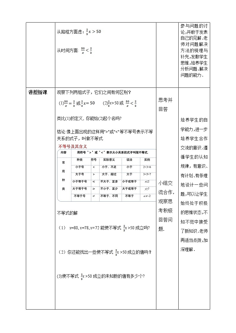 人教版数学 七下 《9.1.1不等式及其解集》精品课件PPT+教学方案+同步练习02