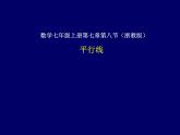 1.1 平行線 浙教版數(shù)學(xué)七年級下冊課件