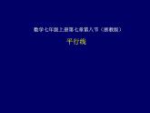 1.1 平行线 浙教版数学七年级下册课件