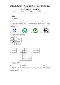 黑龙江省哈尔滨六十九中建设校区2022-2023学年七年级数学上学期第二次月考测试题