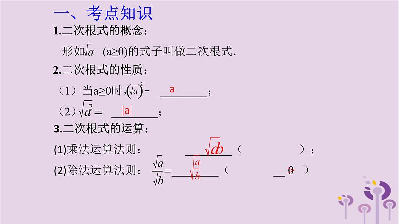 中考数学新导向复习第一章数与式第4课二次根式课件（带答案）02