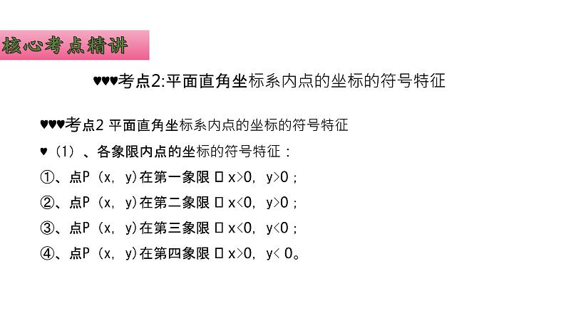 专题09 平面直角坐标系-中考数学总复习高效课堂夺分策略精品课件（全国通用）第4页