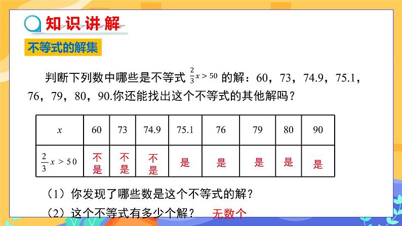 8.2.1不等式的解集第4页