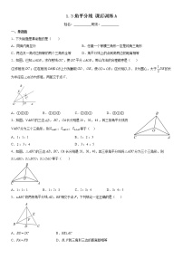 数学第一章 三角形的证明4 角平分线当堂达标检测题