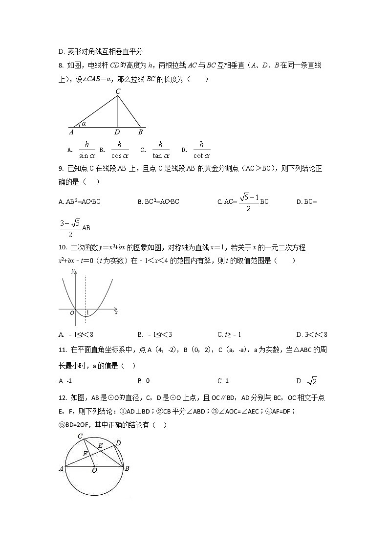 2022-2023学年上海市奉贤区中考数学专项突破仿真模拟卷（一模二模）含解析02
