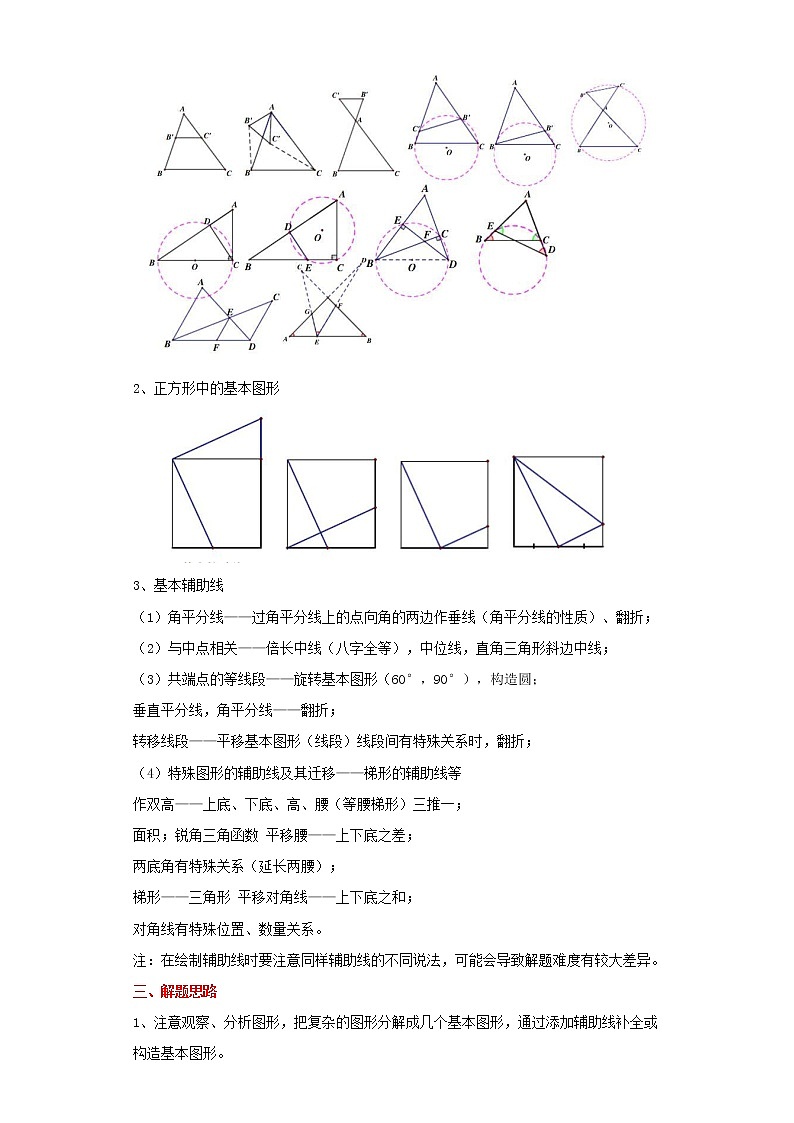 备战2023年数学新中考二轮复习热点透析 疑难点拨09几何类综合问题（解析版）第2页