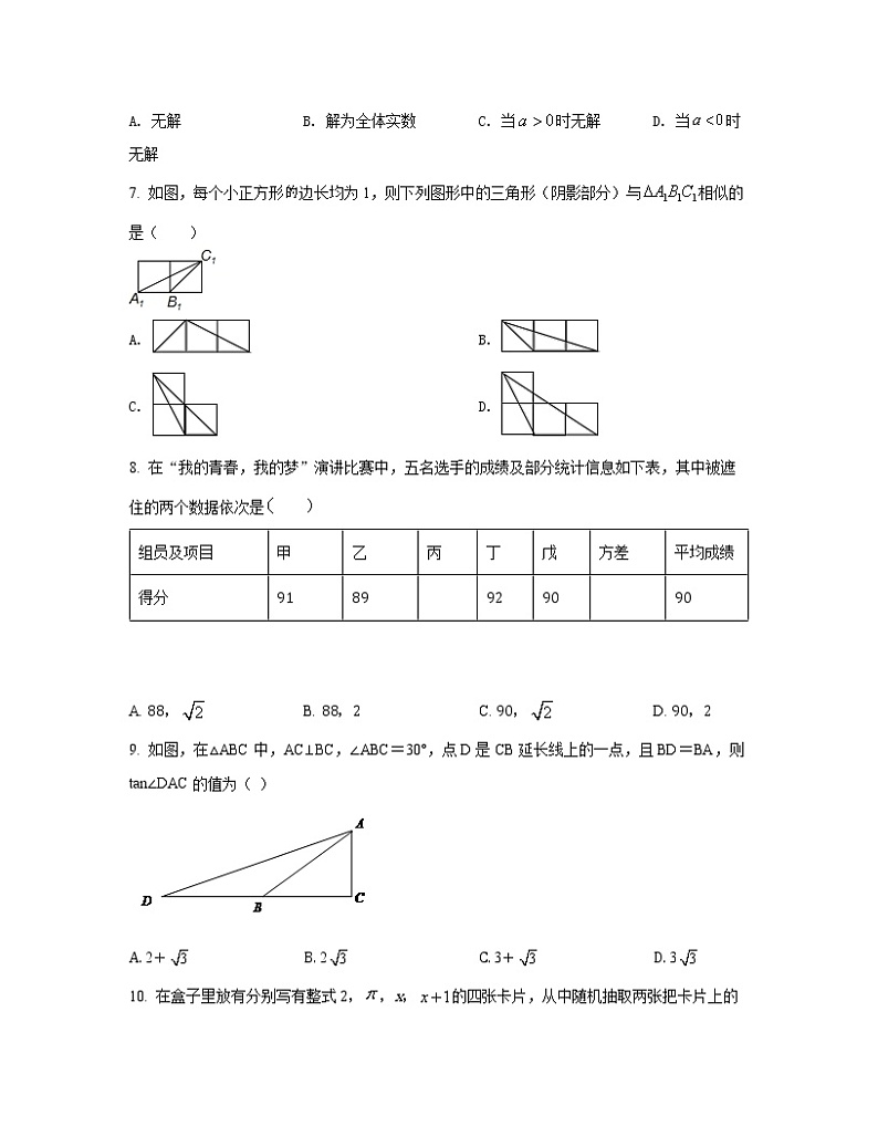 2022-2023学年北京市平谷区中考数学专项突破仿真模拟卷（一模二模）含解析02