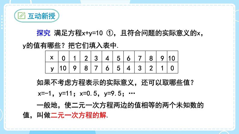 【人教版】七下数学  8.1二元一次方程组（课件）07