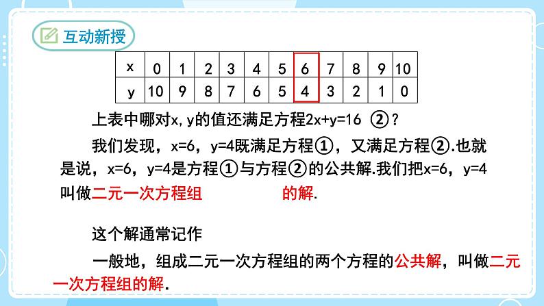 【人教版】七下数学  8.1二元一次方程组（课件）08