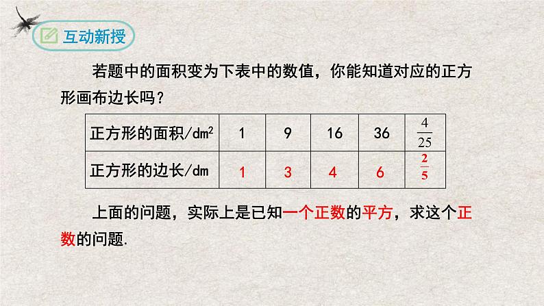 人教版数学七年级下册 6.1平方根第1课时 课件04