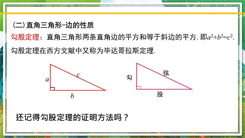 北师大版数学八年级下册 1.2.1直角三角形（第1课时） 课件第5页