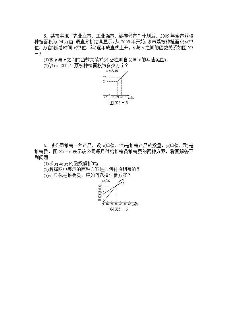 初中数学中考复习 2020中考数学 数形结合思想专题练习（含答案）02