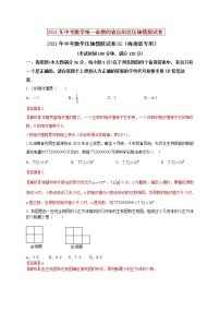 初中数学中考复习 2021年中考数学压轴模拟试卷02 （海南省专用）（解析版）