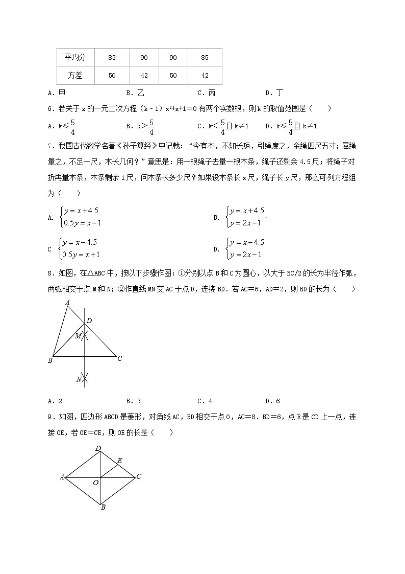 初中数学中考复习 2021年中考数学压轴模拟试卷03（新疆专用）（原卷版）02