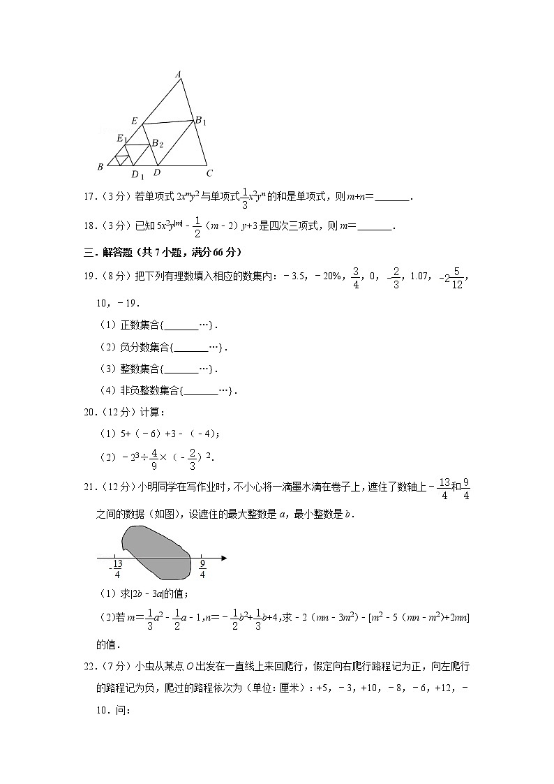 备战2023年春季鲁教版（五四制）数学六年级下册开学测试卷（一）（解析版）第3页