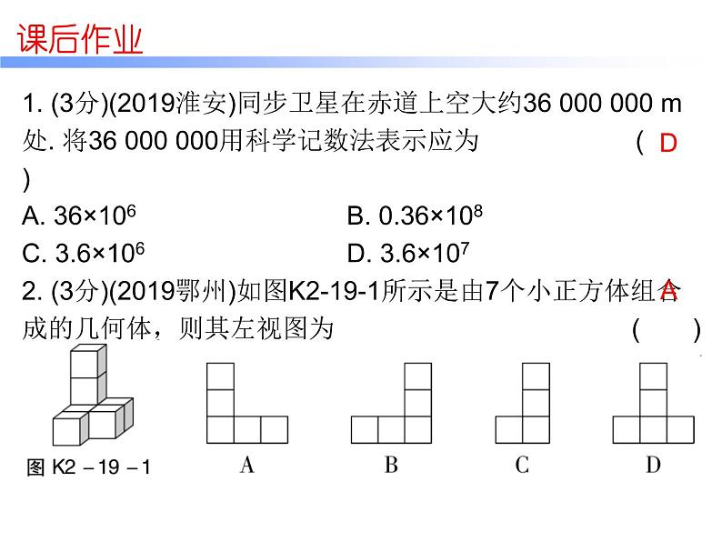 初中数学中考复习 高分攻略数学考前突破第19天课件PPT第2页